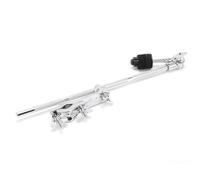 Culnflun Drum Kit Extension Morsetti a portata grazia regolabile con cuscinetto in feltro per accessori per strumenti a percussione argento metallo 154 mm 6,1 pollici