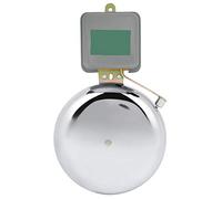 Culnflun Electric Bell, Non Sparking External Beat Type Stainless Steel School Bells 150mm AC220V Durable Proof Loud Sounding Alarm for Schools Factories