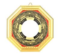 Culnflun Feng cinese tradizionale Shui convesso convesso concavo bagua specchio ricchezza di fortuna business per casa in legno per esterni 13,5 cm 5,3 pollici (Diametro 13,5 cm specchio convesso)