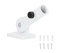 Culnflun Flag Pole Holder, Outside House Pole Bracket Heavy Duty Metal Mount, Aluminum Alloy Mounting Brackets, Outdoor Adjustable Flag Holder Strong, Multi Position 1 inch