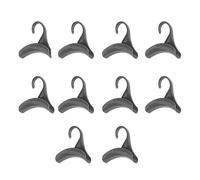 Culnflun Gancer Gancer Gucca ganci ganci per arma per l'organizzazione di zaini con zaini sciarpe Cappelli cinture 10pcs materiale aspirato per salvataggio durevole leggero