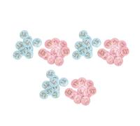 Culnflun Gender Reveal Button Pin Set Metal Blue Pink English Pattern Baby Shower Party Decoration 60 PCS 1.7 Inch