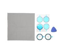 Culnflun Guardie a doppia lente, coperchio per lenti protettive per PC Prevenire graffi set di guardia per lenti appiccicose per la fotocamera panoramica Sta360 X3