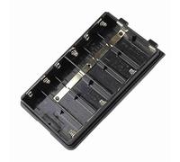 Culnflun Guscio per batteria FBA-25A, custodia per batteria radio, supporto per 6 AA con manuale inglese per l'uso della radio