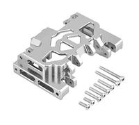 Culnflun in Alluminio in Lega Middle Cambio Chassis Upgrade RC Part per 4 Defender Superior Protection Construction (Argento)