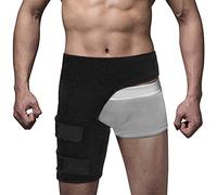 Culnflun Inguine E Supporto per La Compressione Regolabile per Il Tutore Dell'anca, per Il Recupero Del Muscolo Del Dolore Da Sciatica, per Le Prestazioni Atletiche in Neoprene