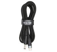 Culnflun JORINDO Laptop Charging Cable, 100W Dual Chip TypeC Male Input to DC Male Power Charging Cable for Notebooks and Portable DVD Audio Video Equipment (JD0608-2 (2 meters))