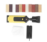 Culnflun Kit di riparazione per pavimenti in legno, Stucco per graffi per mobili in legno, Kit di riparazione per pavimenti in laminato, Kit di riparazione multifunzione per stucco