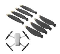 Culnflun Mini 2 Eliche 2 Paia, Set di Eliche per Drone di Ricambio ad Alte Prestazioni, con Viti e Cacciavite, Rigidità Migliorata Volo Silenzioso Potenza Forte Leggero Durevole (Decoro in oro)