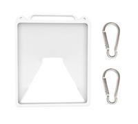 Culnflun Mini custodia protettiva in silicone, guscio di copertura completa portatile nero, custodia protettiva in silicone guscio anti-scratch compatibile per protezione antenna m (White)