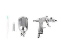 Culnflun Mini pistola a spruzzo pneumatico, ugello professionale 0,5 mm 125 ml di pittura per alimentazione a gravità Strumento di riparazione della pittura per auto per la build i