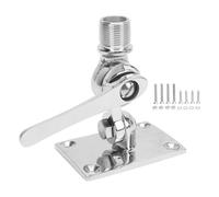 Culnflun Montaggio dell'antenna VHF Marino 316 Acciaio in Acciaio inossibile a cricchetto Regolabile per la Barca Antenna 1 Pollice Atto per Yacht motoscafi motoscafi