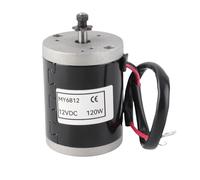 Culnflun MY6812 12V 120W Moteur à balais haute vitesse avec poulie à courroie Accessoire pour scooter électrique E Bike Matériau en aluminium de qualité supérieure Durable pour