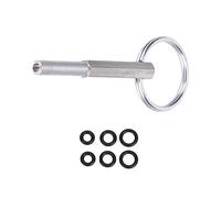 Culnflun Oval Head Bit Key inossidabile Strumento di riparazione della macchina da caffè in acciaio inossidabile con guarnizioni per giura krups aeg orchestro siciliana toscana