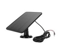 Culnflun Pannello Solare Caricatore Videocamera, 10 Watt 360 Gradi Regolabile Pannello Solare Videocitofono per Google Nest/Eufy Doorbell 2k Camera, Ring Video Doorbell 2/3/3 +/4 PlusCSP4W-O-B