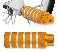 Culnflun Pedali per Bicicletta, Confezione a Coppie 1,5*4,3 Pollici Pedali Acrobatici Posteriori in Metallo Con Forte Carico Di Peso, Accessorio Di Qualità per La Maggior Parte Delle Biciclette (Oro)