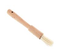Culnflun Pennello da barbecue in legno, pennello da forno, utensile da per olio, salsa, burro, sicuro, non riutilizzabile, durevole, per grigliare, re, barbecue, cuoce (Pennello a manico rotondo)