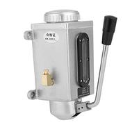 Culnflun Pompa dell'olio lubrificante manuale Porta di uscita doppia 500 cc Dispenser di olio a mano in metallo per il taglio della fresatura del tornio CNC