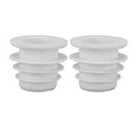Culnflun Pool Vacuum Hose Adapter, 2PCS Pool Skimmer Adapter for Zodiac Pen tair, Silicone Pool Hose Connector, Replacement Vacuum Parts for Above Ground Pools