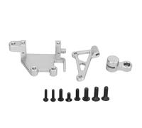 Culnflun RC Servo Bracket Arm Set Professional Replacement Steering Gear Bracket Arm Set for LOSI Promoto MX Electric Motorcycle (Silver)