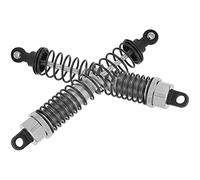 Culnflun RC Shock Absorber, Adjustable 110mm Shock Absorber Damper Full Metal Spring Damper, Fit for Slash 2WD (Silver)
