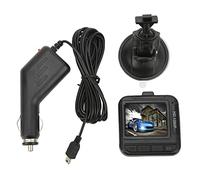 Culnflun Registratore di guida, Dash Cam HD 1080P con schermo a colori da 1,6 pollici, rilevamento del movimento, registrazione in loop per telecamera DVR per auto, materiale in pl