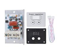 Culnflun Regolatore di tensione digitale SCR 10000 W, termostato dimmer per controllo velocità AC 220 V 80 A Raddrizzatore controllato al silicio ad alta potenza per stufe elett