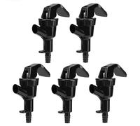 Culnflun Rubinetto da picnic, rubinetto da spremere, set da 5 pezzi, rubinetto per erogatore di birra da 3,1x2,8 pollici, dispenser per liquidi in fusti di birra alla spina fatta i