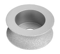 Culnflun Ruota di macinazione diamante brasata 7,3 cm Strumento abrasivo concavo per ceramica in pietra in vetro in vetro in granito angolo di smerigliatrice Attacco a secco a secc (Ruota con