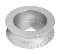 Culnflun Ruota di macinazione diamante brasata 7,3 cm Strumento abrasivo concavo per ceramica in pietra in vetro in vetro in granito angolo di smerigliatrice Attacco a secco a secc (Ruota con