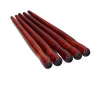 Culnflun Servitore di pennino dip penna premium sandalo comodo impugnatura robusta durevole per calligrafia che disegna arte pittura 5pcs 150mm (Colore in legno rosso)