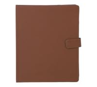 Culnflun Sheet Music Folder A4 3 Ring Piano Binder Universal for Band Orchestra Choir with Page Numbers (Brown)