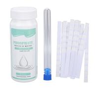 Culnflun Strisce reattive per acqua, kit per test PO4 da 50 conteggi per acqua potabile per acquari di piscine, strisce reattive rapide per la qualità dell'acqua
