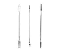 Culnflun Strumenti per la riparazione del telefono in acciaio di grado professionale di spudger in metallo 6 forme di testa kit di strumenti per lera universali per smontaggio per