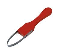 Culnflun Strumento di diserbo Manuale Portatile Hand Loop Weeder Tool Iron Manual Diserbo Allentamento Piantagione Giardinaggio Strumento per Giardini Domestici Piccoli Giardini (Rosso)
