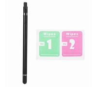 Culnflun Stylus Pen, schermo del telefono tablet a doppia testa toccando il pennino in fibra in lega in lega di alluminio non ricaricabile per dispositivi mobili bianchi 5,9 (Nero)