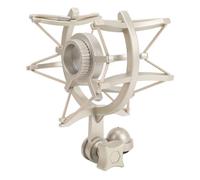 Culnflun Supporto antiurto per microfono con adattatore filettato da 5/8 a 3/8, supporto universale per microfoni a condensatore e registrazione in studio