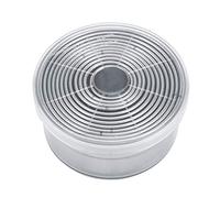 Culnflun Tagliabiscotti, set di taglierini rotondi in acciaio inossidabile da 12 pezzi per stampi per torte, mousse di biscotti, utensili da forno per pasticceri 1-4"