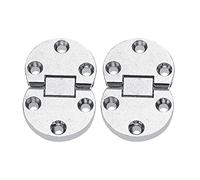 Culnflun Tavolino pieghevole della macchina per cucire Candinatura superiore, cerniera del vassoio per maggiordomo 2pcs 2.13x1.38x0.28in ovale 10 kg di capacità di supporto autopro