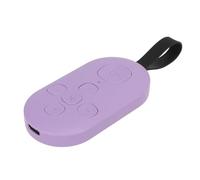 Culnflun Telecomando Bluetooth Del Telefono Cellulare, Ricaricabile, Registrazione Di Foto E Video Senza Fili, Auto Scroll Tiktok E Gira Pagine Di Ebook, Adatto per Smartphone, Tablet (Purple)