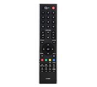 Culnflun Telecomando per TV a infrarossi, controller manuale multifunzione con guscio in ABS con layout ampio CT90287A Telecomando sostitutivo per uso televisivo domestico