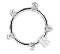 Culnflun Ugello spruzzatore atomizzatore a 5 Teste G1/4 Femmina, Ugello atomizzatore Rotondo, Testa di nebulizzazione Circolare in Acciaio Inossidabile da 3,35 Pollici per