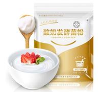 Culnflun Yogurt Starter Lactobacillus Fermentation Powder 10 Pack Forte di yogurt fatte in casa per gli amanti dei latticini ricchi di probiotici 1 g per pezzo