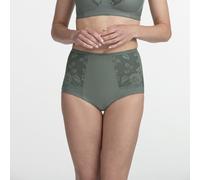 Culotte contenitive Lovely Lace Verde 50 (IT) - 46 (FR) Tinta unita