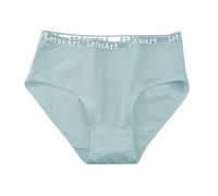 Culotte Donna Cotone La Vita Alta in Cotone da Donna può Essere utilizzata per Sollevamento della Pancia a Vita Alta Dopo Parto e Sollevamento 'Anca di Mutanda Ciclo Costume Mestruale (Sky Blue, XXL)
