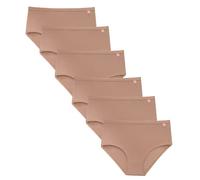 Culotte Donna Mutande a Vita Alta 6-9-12 Slip Bianco Nero Pelle con Fascia in Vita e Girogamba Morbido Cotone e Modal di Qualità M1796 Intimo Pratico Comodo, Benessere dalla M alle Taglie Forti