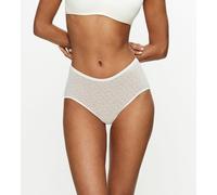 Culotte maxi in pizzo Signature Sheer Bianco 42 (IT) - 38 (FR) Tinta unita