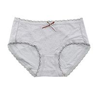 Culotte Senza Cuciture Donna, Mutandine Donna Bikini in Cotone Solido Biancheria Intima Femminile Sessuale 2023