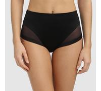 DIM Slip a Vita Alta Invisible Generous Classico Donna x1, Nero, M