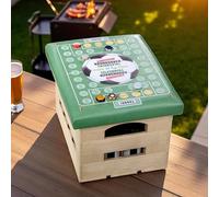 CULT at home Inserto per cassetta della birra, per pallone da calcio, per casse di birra, per sala feste, balcone, campeggio, 44 x 34 cm